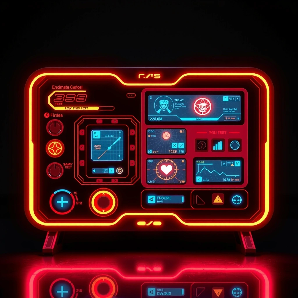 Neon UI Design 1